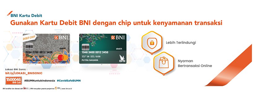 BNI Chip Debit Card