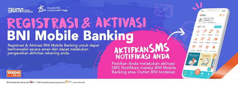 Aktifkan SMS Notifikasi Anda