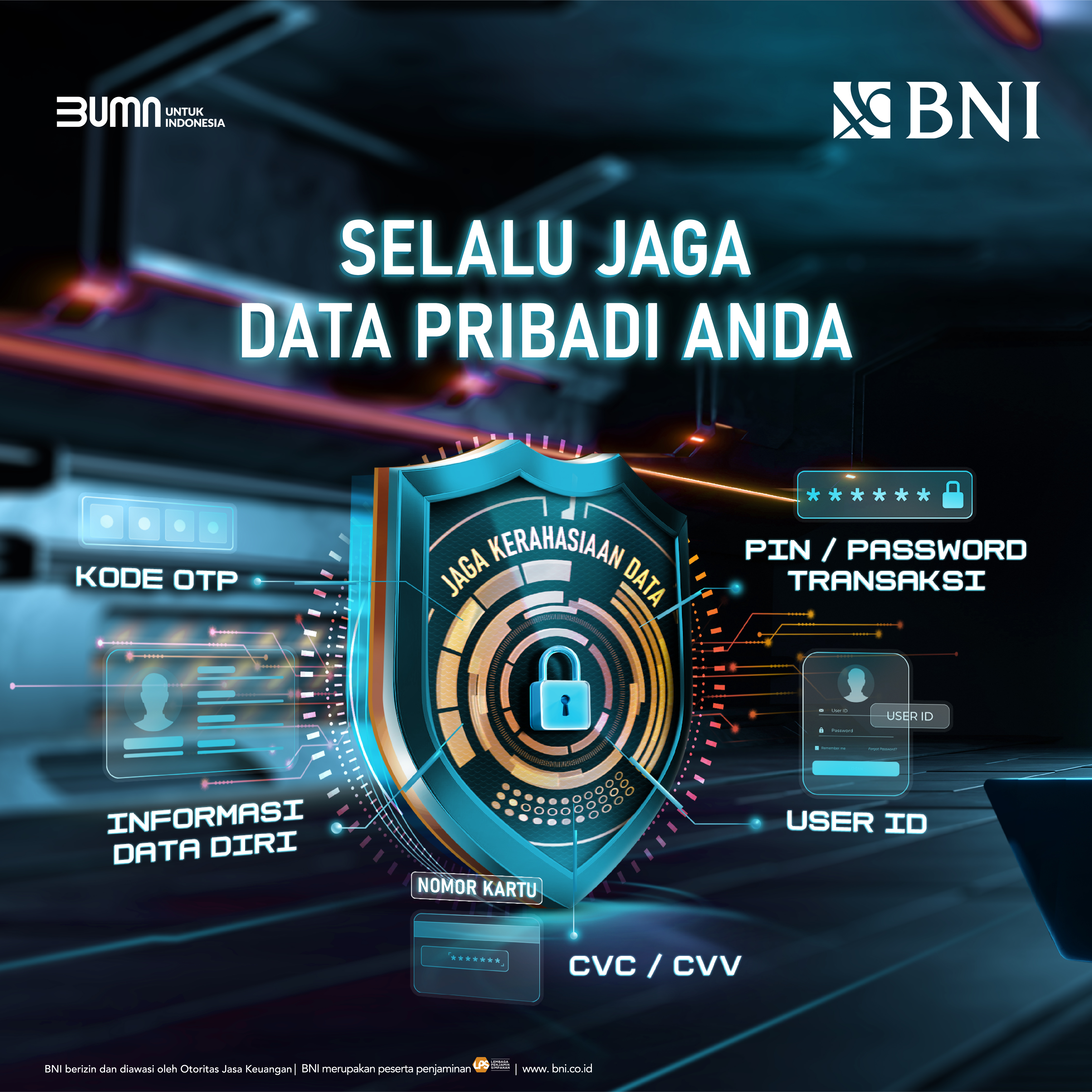 Jaga Selalu Kerahasiaan Data Anda