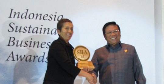 BNI Raih Sustainable Business Awards 2012
