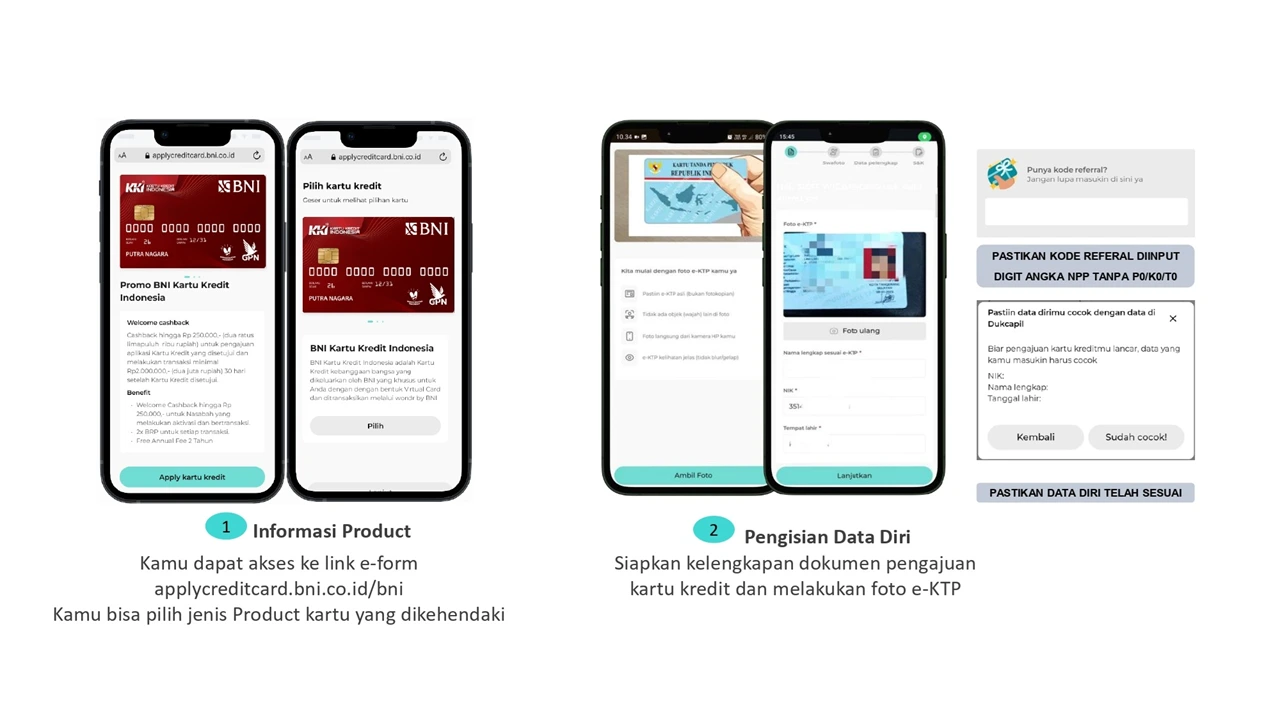 Tutorial Apply Credit Card via E-form