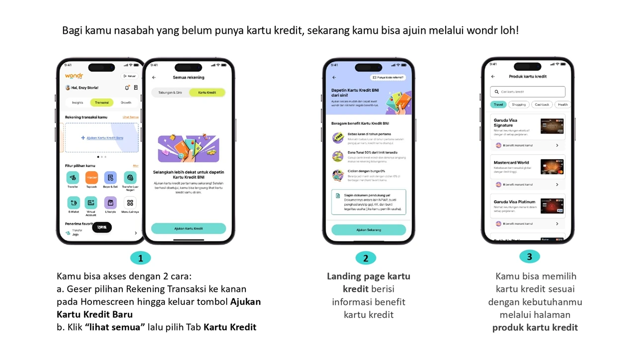Tutorial Apply Credit Card via wondr