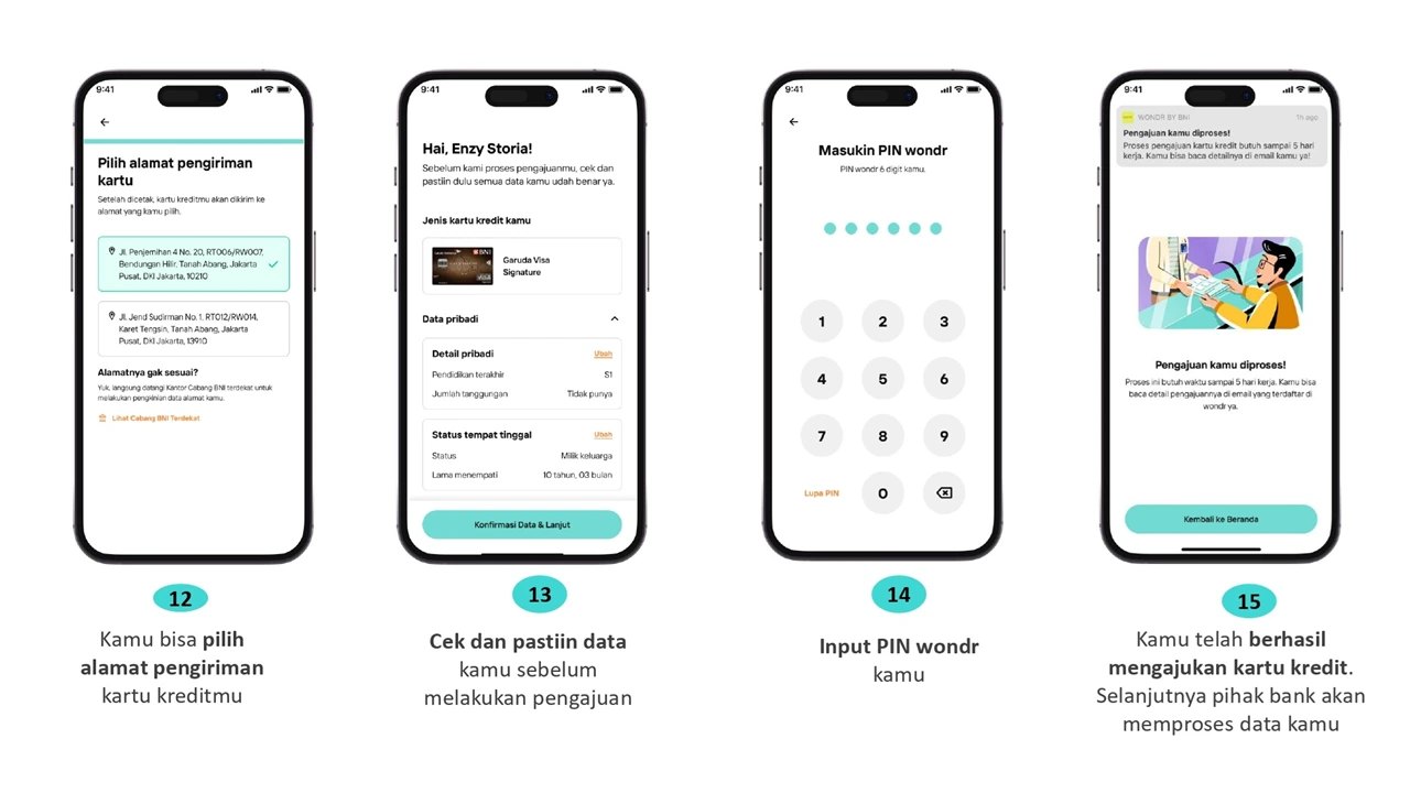 Tutorial Apply Credit Card via wondr