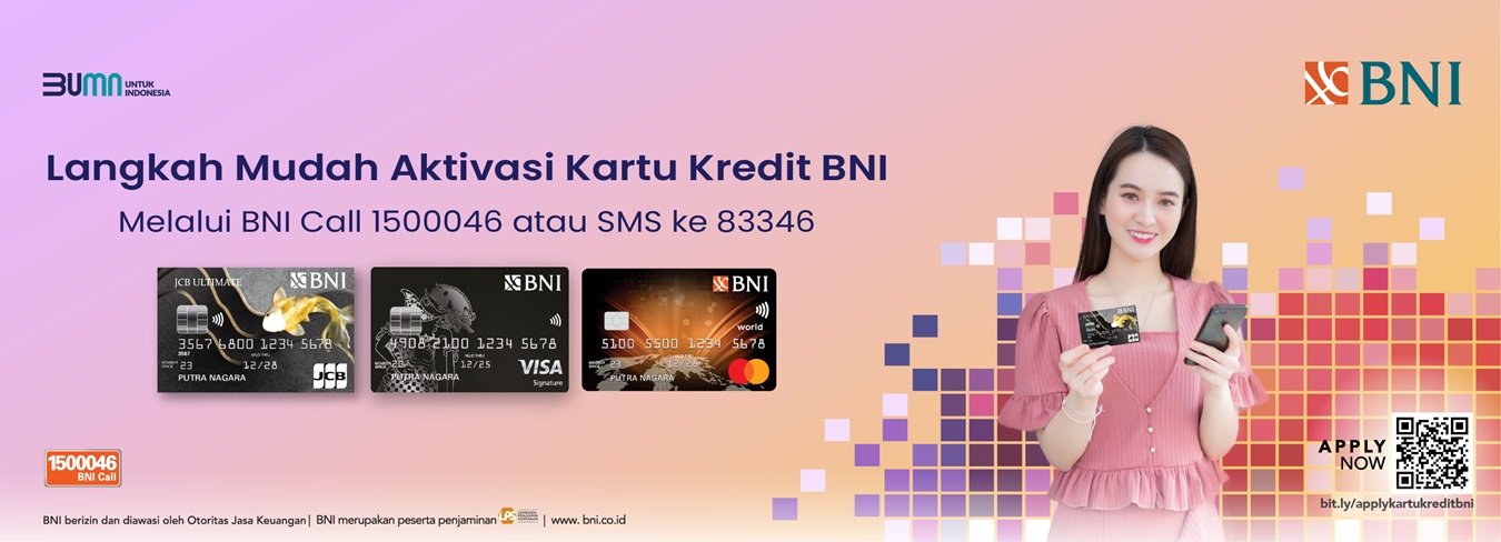 Aktivasi dan Permintaan PIN Kartu Kredit BNI