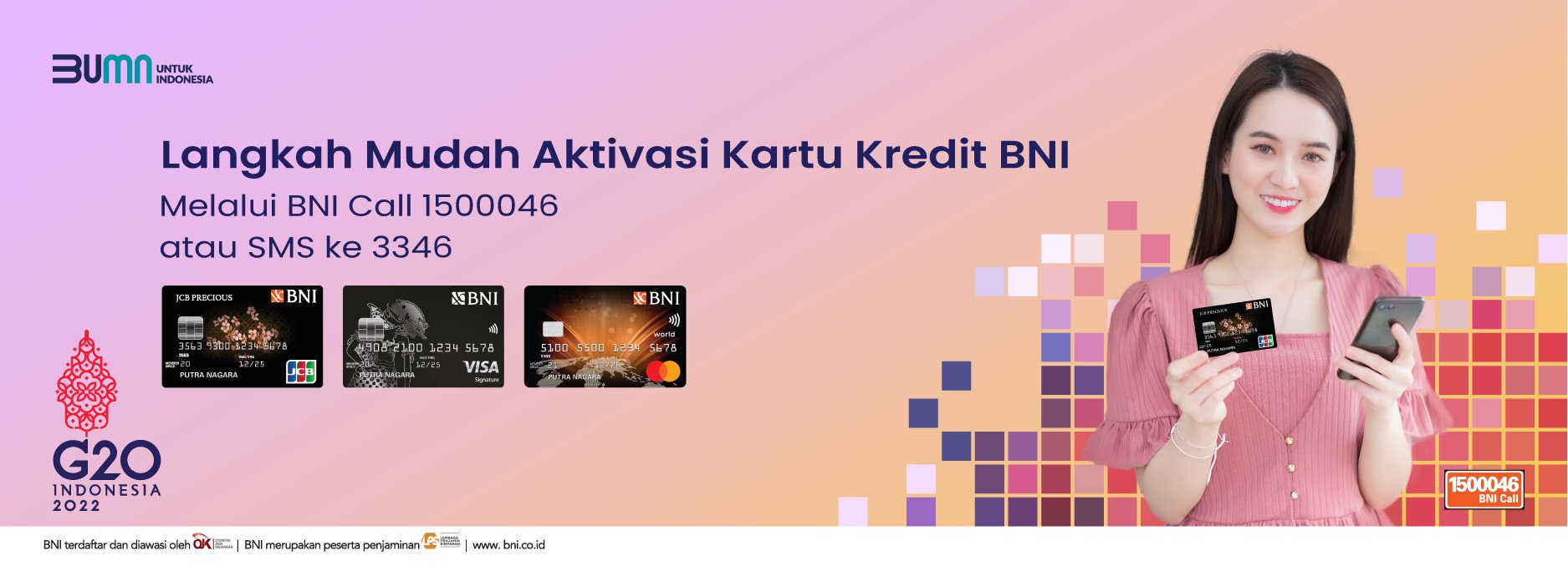 Aktivasi dan Permintaan PIN BNI Credit Card
