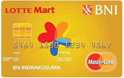 Kartu Kredit BNI-Lotte Mart