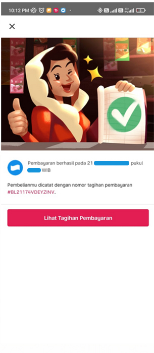 Pembayaran Melalui Bukalapak Step 10