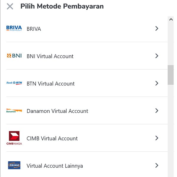 Pembayaran Melalui Tokopedia Step 7