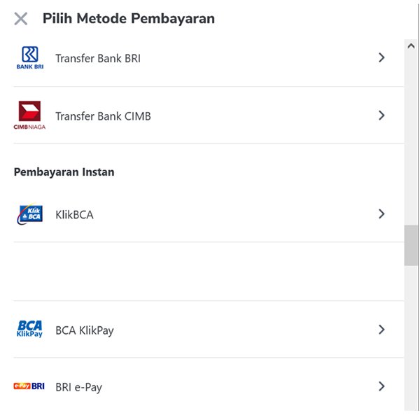 Pembayaran Melalui Tokopedia Step 9