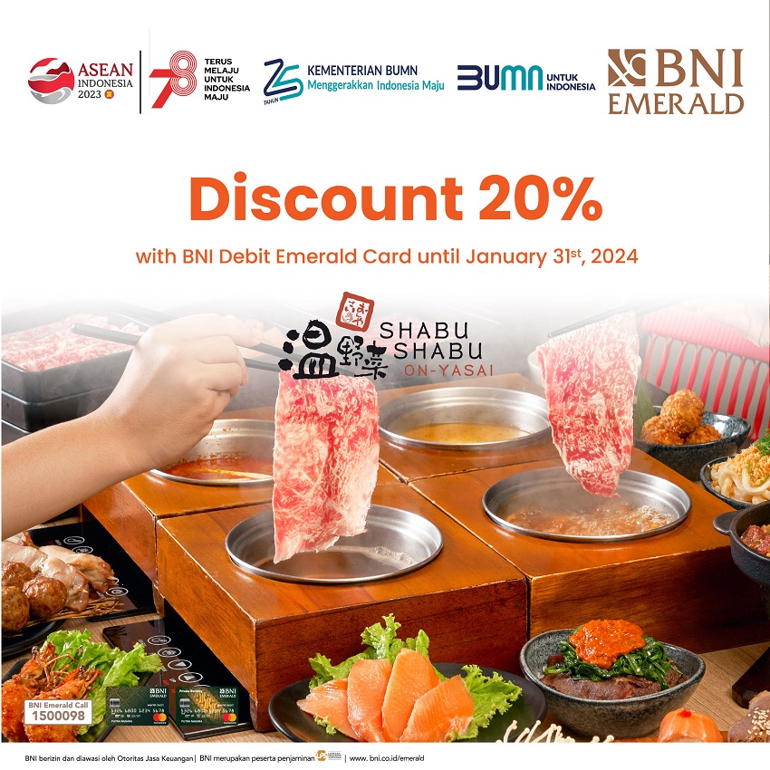 Promo Shabu-shabu on Yasai