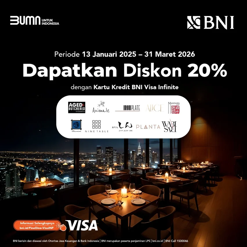Fine Dining with BNI Visa Infinite
