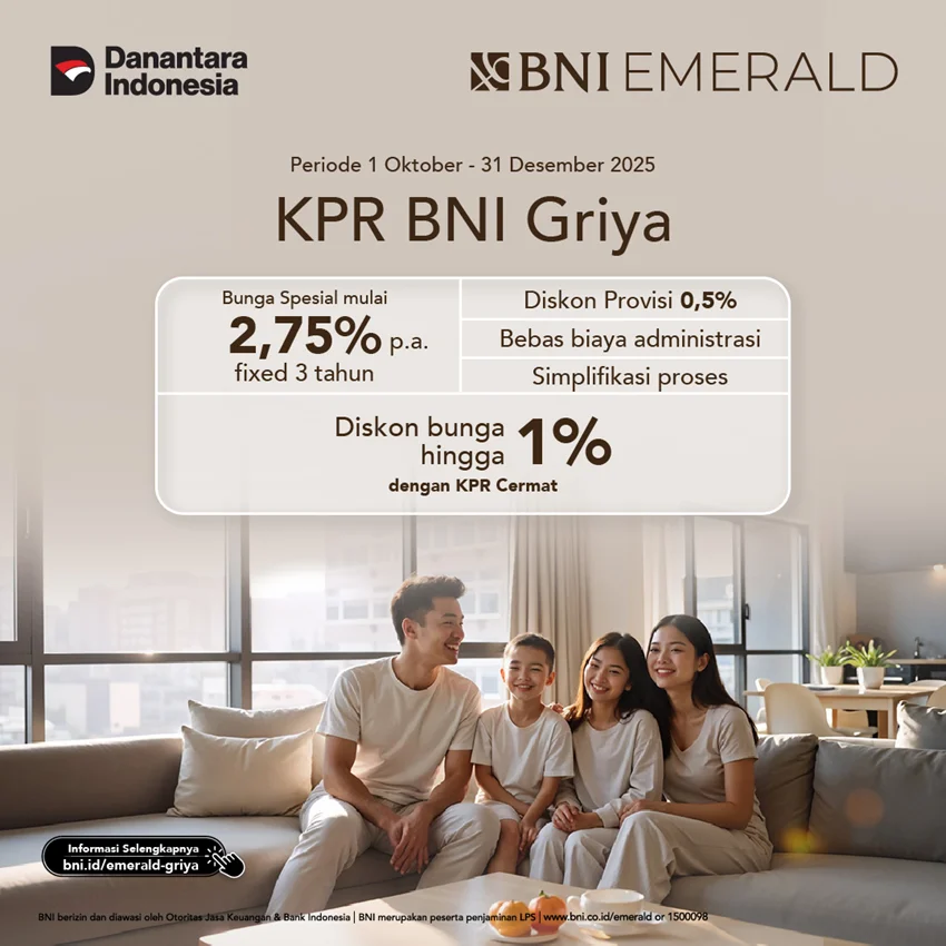 KPR BNI Griya Emerald