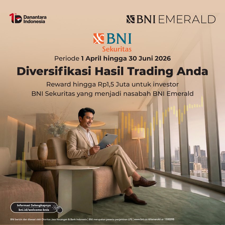 Welcome Emerald Eksklusif Investor BNI Sekuritas