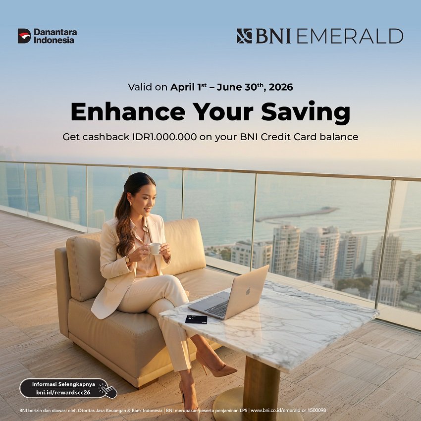 Top up Tabungan untuk Nasabah BNI Emerald